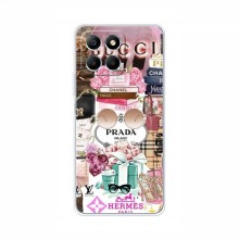 Чехол (Dior, Prada, YSL, Chanel) для Huawei Honor X6a Бренды - купить на Floy.com.ua