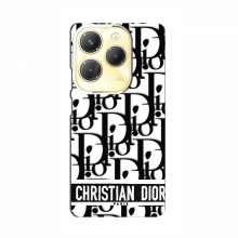 Чехол (Dior, Prada, YSL, Chanel) для Infinix Hot 40 Pro Christian Dior - купить на Floy.com.ua