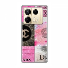 Чехол (Dior, Prada, YSL, Chanel) для Infinix Note 40 Pro Модница - купить на Floy.com.ua