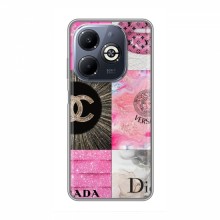 Чехол (Dior, Prada, YSL, Chanel) для Infinix Smart 8 Plus Модница - купить на Floy.com.ua