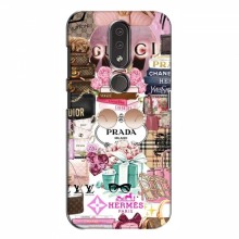 Чехол (Dior, Prada, YSL, Chanel) для Nokia 4.2 Бренды - купить на Floy.com.ua