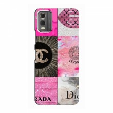 Чехол (Dior, Prada, YSL, Chanel) для Nokia C32 Модница - купить на Floy.com.ua