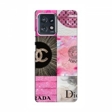Чехол (Dior, Prada, YSL, Chanel) для Motorola Edge 40 Pro Модница - купить на Floy.com.ua