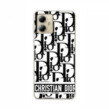 Чехол (Dior, Prada, YSL, Chanel) для Motorola MOTO G14 Christian Dior - купить на Floy.com.ua