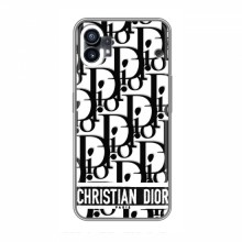 Чехол (Dior, Prada, YSL, Chanel) для Nothing Phone 1 Christian Dior - купить на Floy.com.ua