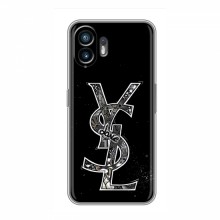 Чехол (Dior, Prada, YSL, Chanel) для Nothing Nothing Phone 2 YSL - купить на Floy.com.ua