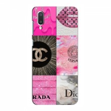 Чехол (Dior, Prada, YSL, Chanel) для Samsung Galaxy A02 (A022)