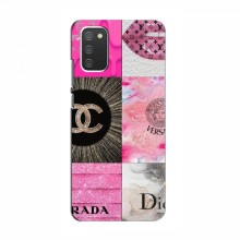 Чехол (Dior, Prada, YSL, Chanel) для Samsung Galaxy A02s Модница - купить на Floy.com.ua
