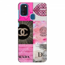 Чехол (Dior, Prada, YSL, Chanel) для Samsung Galaxy A21s Модница - купить на Floy.com.ua