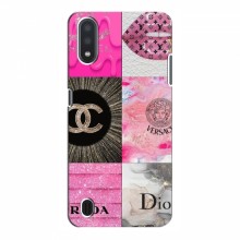 Чехол (Dior, Prada, YSL, Chanel) для Samsung Galaxy M01 (M015) Модница - купить на Floy.com.ua