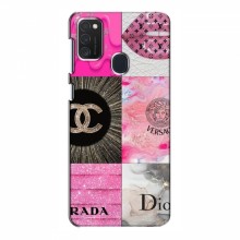 Чехол (Dior, Prada, YSL, Chanel) для Samsung Galaxy M21 Модница - купить на Floy.com.ua