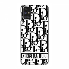 Чехол (Dior, Prada, YSL, Chanel) для Samsung Galaxy M31s Christian Dior - купить на Floy.com.ua