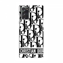 Чехол (Dior, Prada, YSL, Chanel) для Samsung Galaxy Note 20 Christian Dior - купить на Floy.com.ua