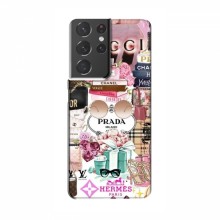 Чехол (Dior, Prada, YSL, Chanel) для Samsung Galaxy S21 Plus Бренды - купить на Floy.com.ua