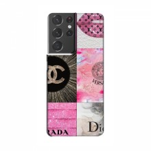 Чехол (Dior, Prada, YSL, Chanel) для Samsung Galaxy S21 Plus Модница - купить на Floy.com.ua