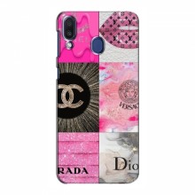 Чехол (Dior, Prada, YSL, Chanel) для Samsung Galaxy M20 Модница - купить на Floy.com.ua
