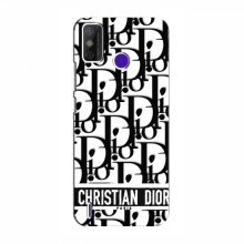 Чехол (Dior, Prada, YSL, Chanel) для TECNO Spark Power 2 (LC8) Christian Dior - купить на Floy.com.ua