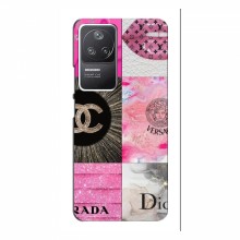 Чехол (Dior, Prada, YSL, Chanel) для Xiaomi POCO F4 (5G)