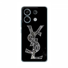 Чехол (Dior, Prada, YSL, Chanel) для Xiaomi Redmi Note 13 (4G) YSL - купить на Floy.com.ua