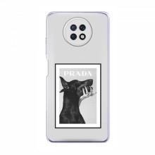 Чехол (Dior, Prada, YSL, Chanel) для Xiaomi Redmi Note 9T PRADA - купить на Floy.com.ua