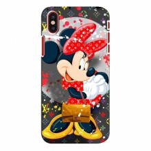 Чехол Disney Mouse iPhone X (PREMIUMPrint) Minni с бантиком - купить на Floy.com.ua