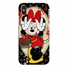 Чехол Disney Mouse iPhone X (PREMIUMPrint) Минни peace - купить на Floy.com.ua