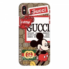 Чехол Disney Mouse iPhone X (PREMIUMPrint) Стильный Микки - купить на Floy.com.ua