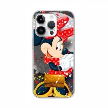 Чехол Disney Mouse iPhone 16 Pro (PREMIUMPrint) Minni с бантиком - купить на Floy.com.ua