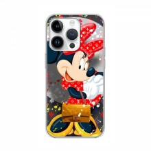 Чехол Disney Mouse iPhone 16 Pro Max (PREMIUMPrint) Minni с бантиком - купить на Floy.com.ua