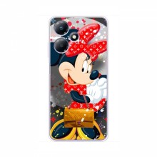 Чехол Disney Mouse Infinix Hot 30 Play (PREMIUMPrint) Minni с бантиком - купить на Floy.com.ua