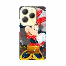 Чехол Disney Mouse Infinix Hot 40 Pro (PREMIUMPrint) Minni с бантиком - купить на Floy.com.ua