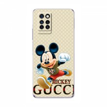 Чехол Disney Mouse Infinix Note 10 Pro (PREMIUMPrint) Mikki Gucci - купить на Floy.com.ua