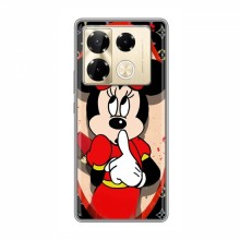 Чехол Disney Mouse Infinix Note 40 Pro (PREMIUMPrint) Минни Маус ЛВ - купить на Floy.com.ua