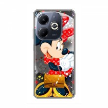 Чехол Disney Mouse Infinix Smart 8 Plus (PREMIUMPrint) Minni с бантиком - купить на Floy.com.ua