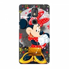 Чехол Disney Mouse Nokia 7 (PREMIUMPrint) Minni с бантиком - купить на Floy.com.ua