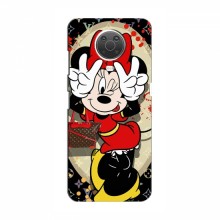 Чехол Disney Mouse Nokia G10 (PREMIUMPrint) Минни peace - купить на Floy.com.ua