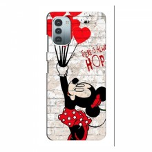 Чехол Disney Mouse Nokia G21 (PREMIUMPrint) Heart Minni - купить на Floy.com.ua