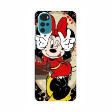 Чехол Disney Mouse Motorola MOTO G22 (PREMIUMPrint) Минни peace - купить на Floy.com.ua