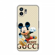 Чехол Disney Mouse Nothing Nothing Phone 2 (PREMIUMPrint) Mikki Gucci - купить на Floy.com.ua