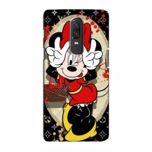Чехол Disney Mouse OnePlus 6 (PREMIUMPrint) Минни peace - купить на Floy.com.ua