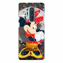 Чехол Disney Mouse OnePlus 8 Pro (PREMIUMPrint) Minni с бантиком - купить на Floy.com.ua