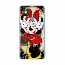 Чехол Disney Mouse OPPO A15s (PREMIUMPrint) Минни peace - купить на Floy.com.ua