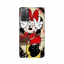 Чехол Disney Mouse OPPO A55 (PREMIUMPrint) Минни peace - купить на Floy.com.ua