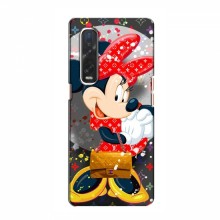 Чехол Disney Mouse OPPO Find X2 (PREMIUMPrint) Minni с бантиком - купить на Floy.com.ua