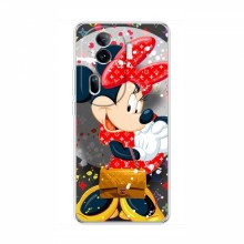 Чехол Disney Mouse OPPO Reno 11 Pro 5G (PREMIUMPrint) Minni с бантиком - купить на Floy.com.ua