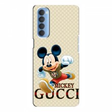Чехол Disney Mouse OPPO Reno 4 Pro (PREMIUMPrint) Mikki Gucci - купить на Floy.com.ua