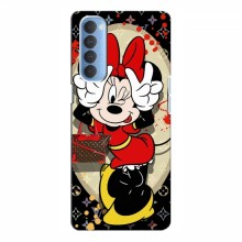Чехол Disney Mouse OPPO Reno 4 Pro (PREMIUMPrint) Минни peace - купить на Floy.com.ua