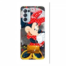 Чехол Disney Mouse OPPO Reno 5 (4G) (PREMIUMPrint) Minni с бантиком - купить на Floy.com.ua