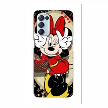 Чехол Disney Mouse OPPO Reno 5 (4G) (PREMIUMPrint) Минни peace - купить на Floy.com.ua