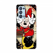 Чехол Disney Mouse OPPO Reno 6 Pro (5G) (PREMIUMPrint) Минни peace - купить на Floy.com.ua